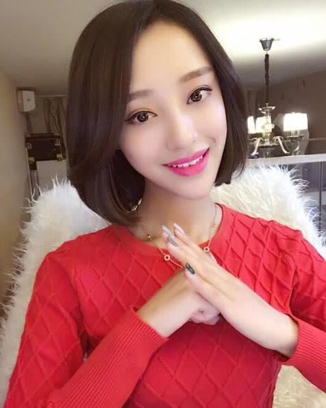 网红娜美卸妆后照片